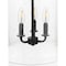 Progress Lighting Winslett Collection Black Three-Light Pendant P500239-031 - alternate 4